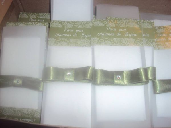 Lenços personalizados Lagrimas de Alegria